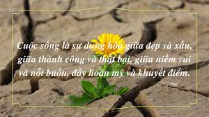 Cuộc sống sẽ không bao giờ hoàn hảo